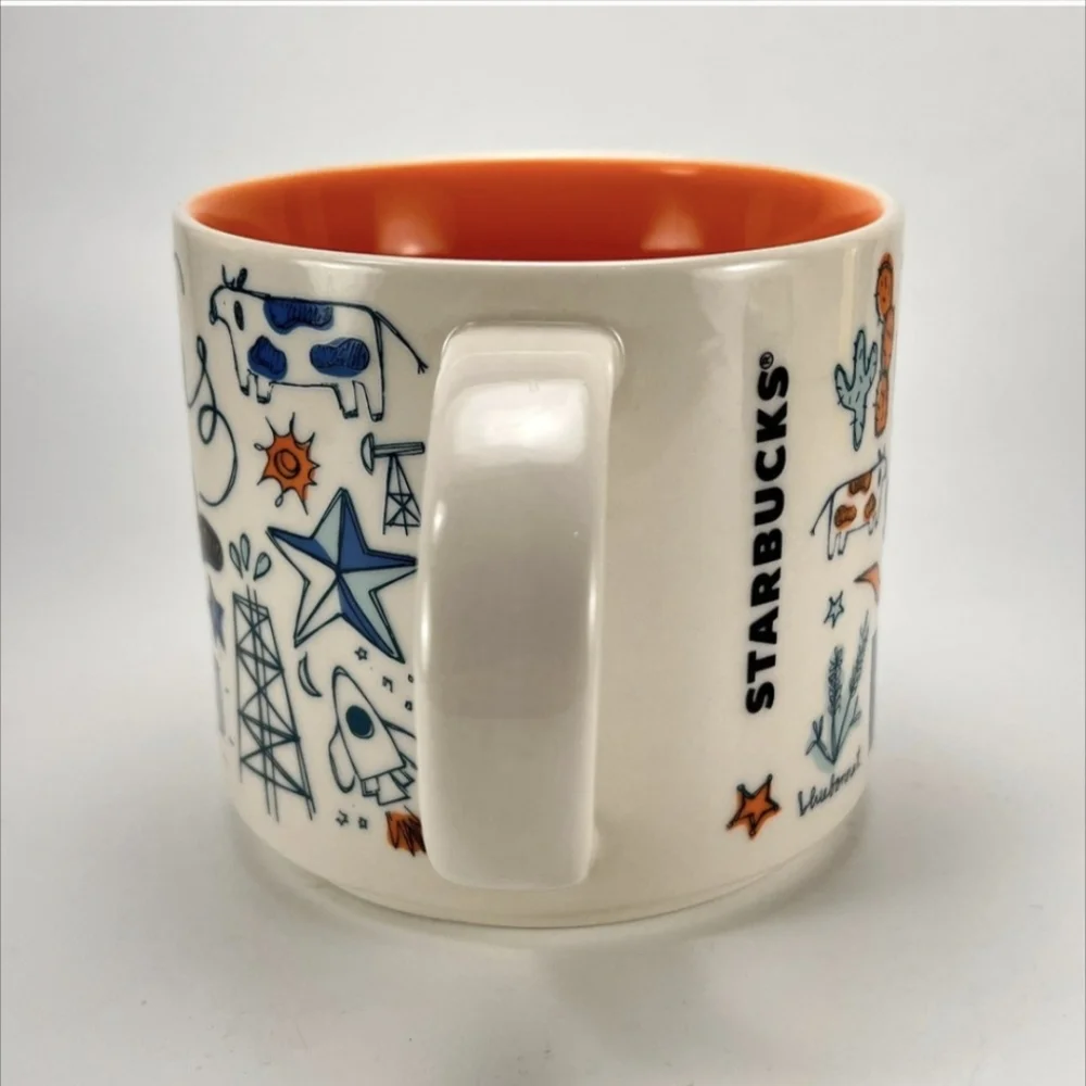 STARBUCKS Texas Ceramic Mug Been There Series 14oz 2019 - Picture 3 of 10